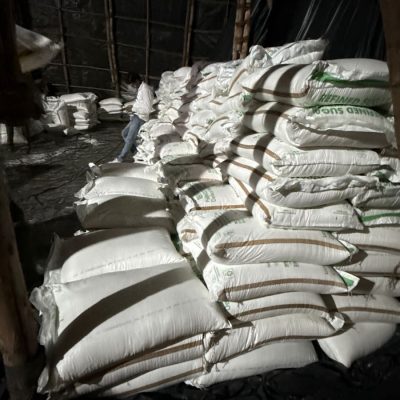 Water Damaged Sugar Bags